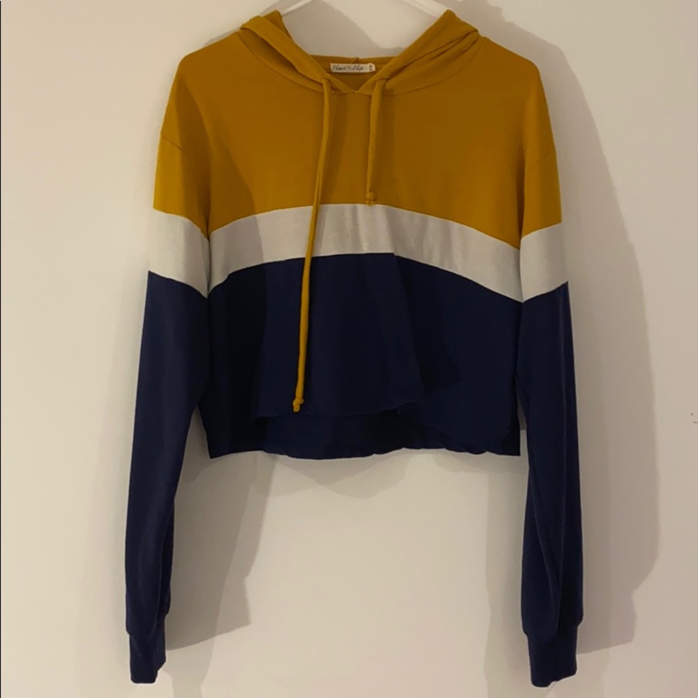 Cropped hoodie from papaya